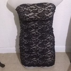 April Black Rose Dress size M